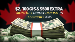 $2,100 GIS & $500 Extra Monthly Direct Deposit in February 2025 – Check If You Qualify