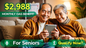 $2,988 Monthly OAS Benefit for Seniors – Who Qualifies & When to Expect Payment?