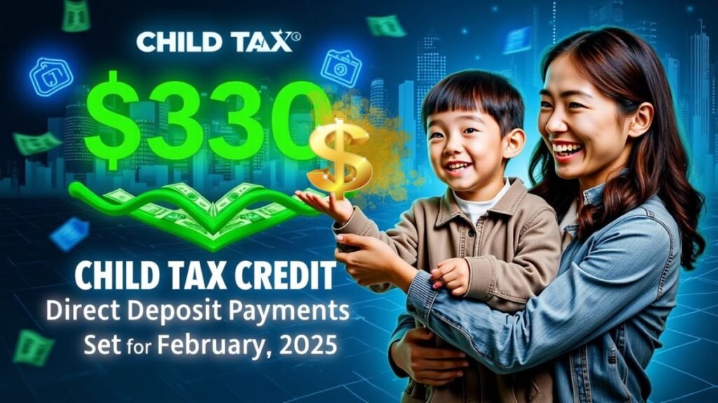 Child Tax Credit $330 Direct Deposit Payments Set for February 2025