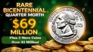 Rare Bicentennial Quarter Worth $69 Million – Plus 5 More Coins Over $1 Million!