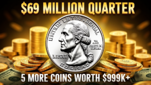 Rare $69 Million Bicentennial Quarter & 5 More Coins Worth Over $999K!